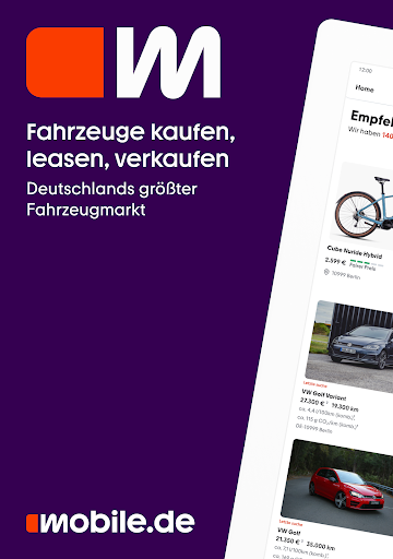 mobile.de: Autos kaufen & mehr Screenshot