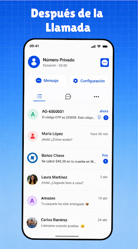 Captura de pantalla de Messages - Mensajes, SMS