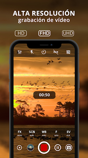 Captura de pantalla de ProCam X (Cámara HD Pro)