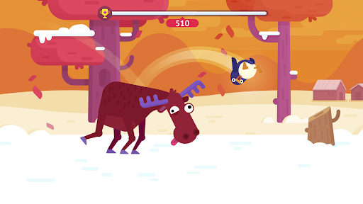 Bouncemasters: Pinguin Spiele Screenshot