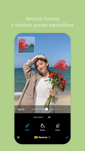 Captura de pantalla de SNOW - AI Perfil