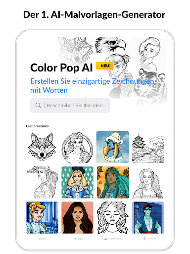 Color Pop Lustige Ausmalspiele Screenshot