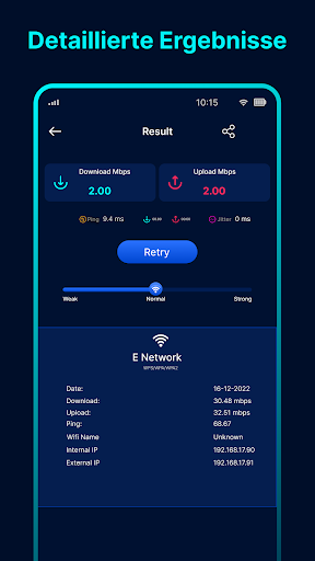 Wlan Speed Test - Wifi Test Screenshot