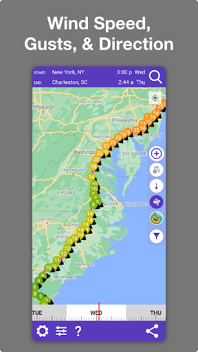 Fahrwetter: Straßenbedingungen Screenshot