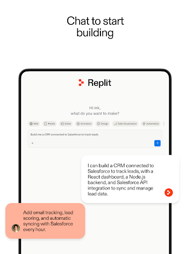 Replit: App & Website Builder Screenshot