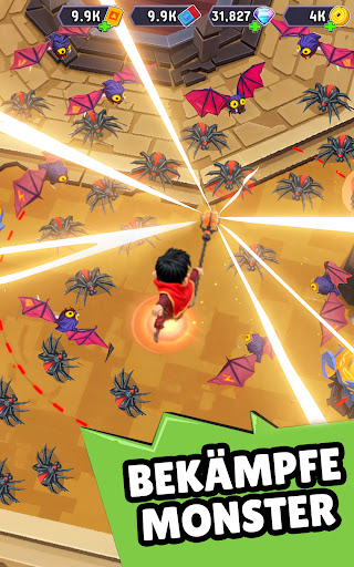 Wizario: Idle Survival Screenshot