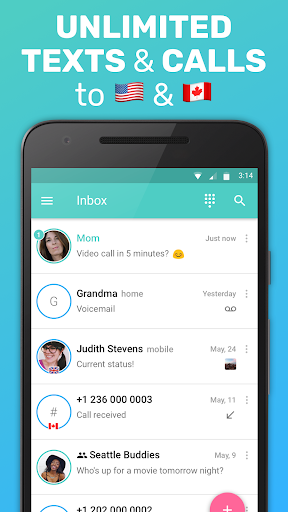 Captura de pantalla de FreeTone Calls & Texting