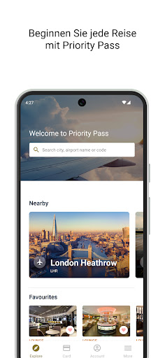 Priority Pass™ Screenshot