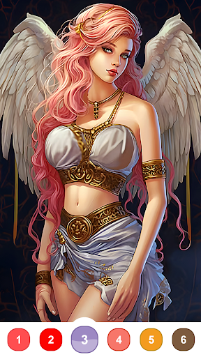 Captura de pantalla de Adult Color - Paint by Number