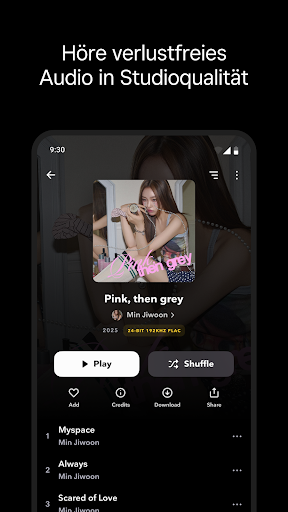 TIDAL Music: HiFi-Sound Screenshot