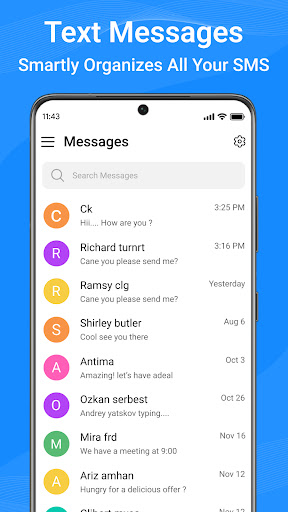 Captura de pantalla de Messages: Text SMS