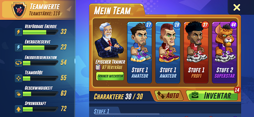 Basketball Arena: Online Spiel Screenshot