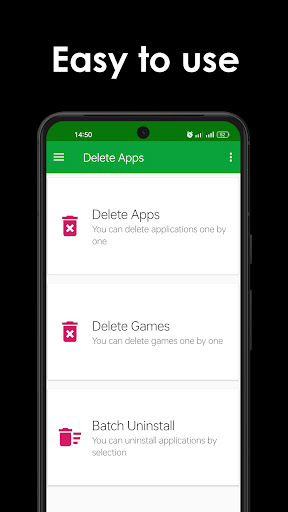 Captura de pantalla de Desinstalar Apps