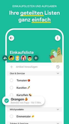 FamilyWall - Familienplaner Screenshot