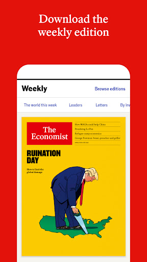 The Economist - News, Podcasts Screenshot