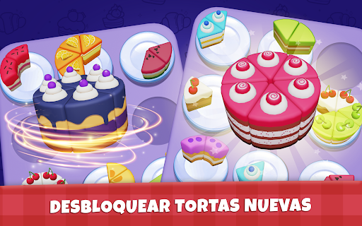 Captura de pantalla de Cake Sort - clasificar tartas