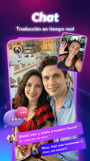 Captura de pantalla de Chamet - Live Chat & Fiesta