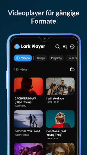 Lark Player:Musik-Player Screenshot