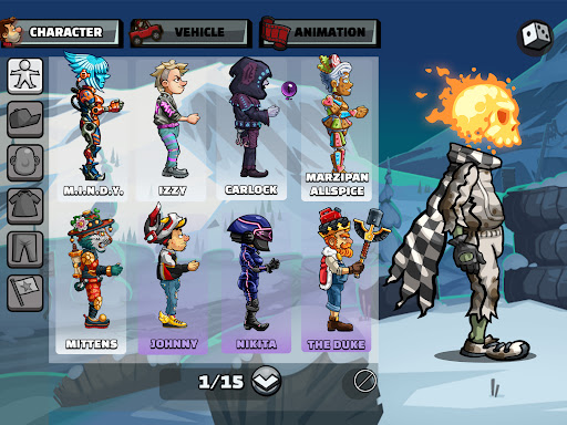 Captura de pantalla de Hill Climb Racing 2