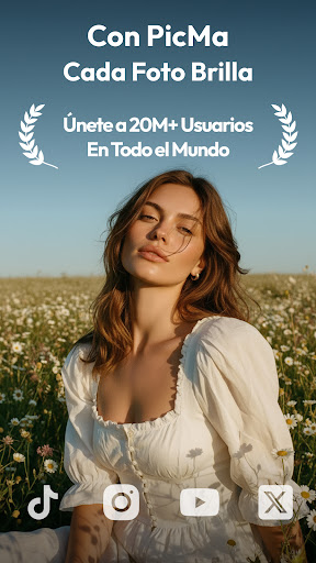 Captura de pantalla de PicMa: Mejora tus fotos con IA