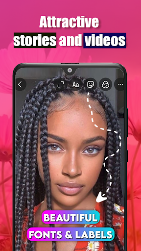 Captura de pantalla de Fonto - story font for IG