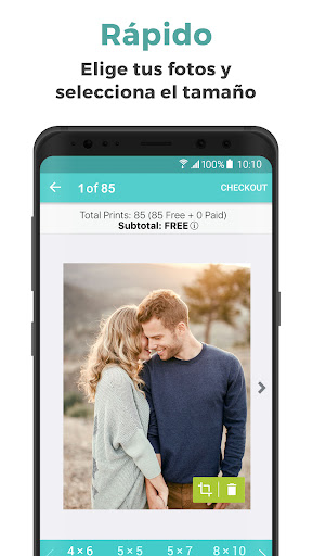 Captura de pantalla de FreePrints