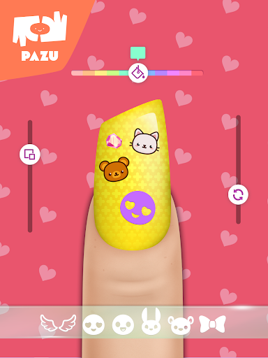 Captura de pantalla de Salón de uñas para niñas