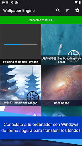 Captura de pantalla de Wallpaper Engine