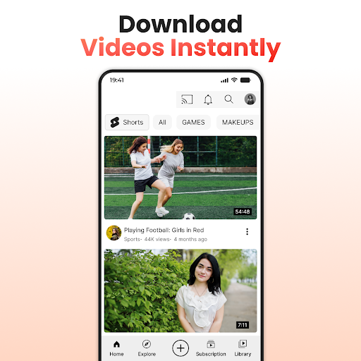 Video Downloader and 4k Player screenshot