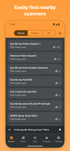 Scanner Radio - Police Scanner Screenshot