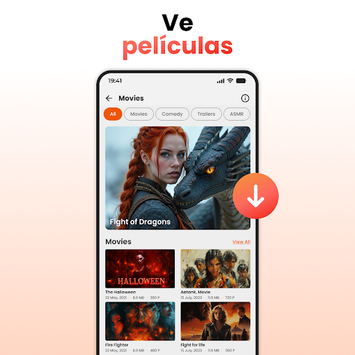 Captura de pantalla de Descargador - Descargar videos