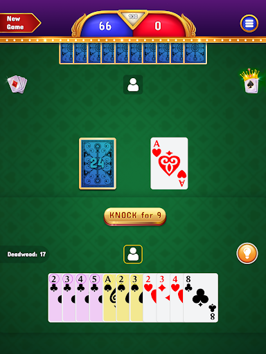 Captura de pantalla de Gin Rummy - Classic Cards Game
