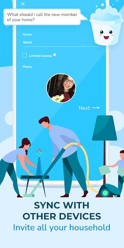 Sweepy: Home Cleaning Schedule screenshot