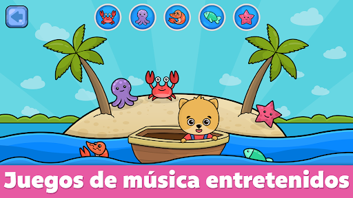 Captura de pantalla de Piano bebé: música y canciones