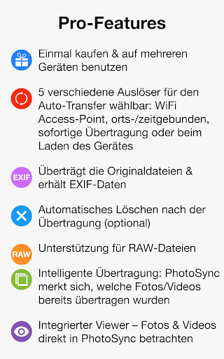 PhotoSync Bundle Add-On Screenshot