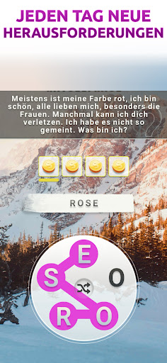 Worträtsel Wortspiele Deutsch Screenshot