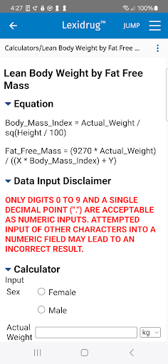 Uptodate Lexidrug screenshot