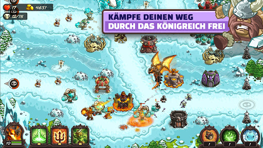 Kingdom Rush Vengeance TD Game Screenshot