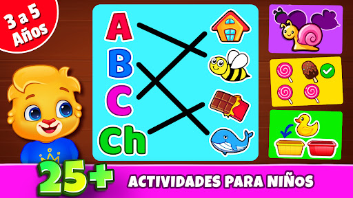 Captura de pantalla de Juegos para niños: edades 3-7