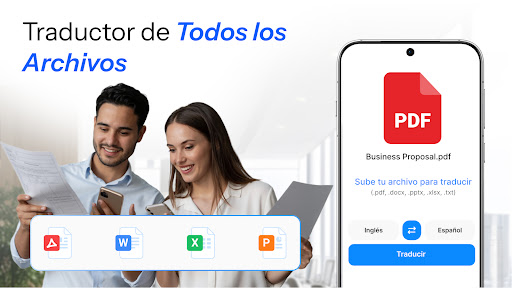 Captura de pantalla de Traducción: IA, Cámara y Voz