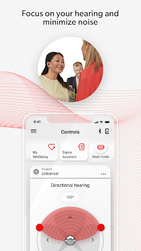 Captura de pantalla de Signia App