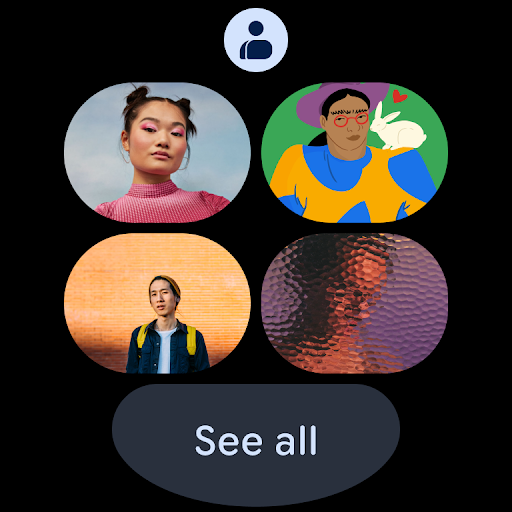Captura de pantalla de Contactos
