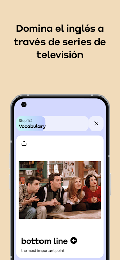 Captura de pantalla de Promova: Aprende inglés online