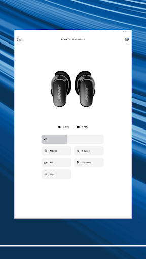 Captura de pantalla de Bose