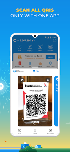 Captura de pantalla de DANA Indonesia Digital Wallet