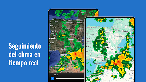 Captura de pantalla de Reloj y clima transparente