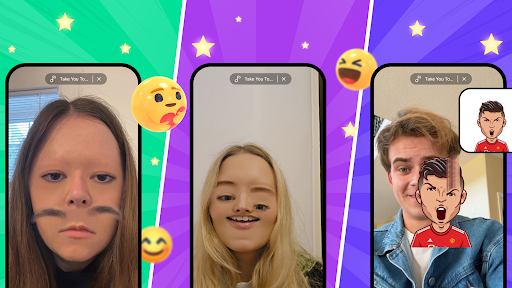 Captura de pantalla de Funny Face Mashup Challenge