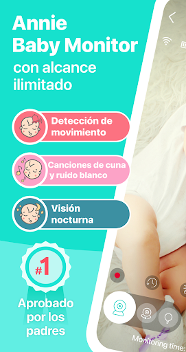 Captura de pantalla de Annie Baby Monitor Vigilabebés