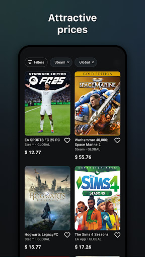 Captura de pantalla de G2A