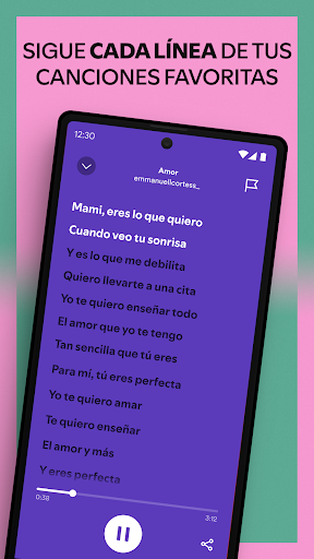 Captura de pantalla de Spotify: app música y podcasts